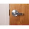 Global Door Controls Eiffel Standard Duty Brushed Chrome Grade 2 Commercial Cylindrical Entry Door Handle with Lock and Clutch Function GAL-1151L-R-626 - alternate 5